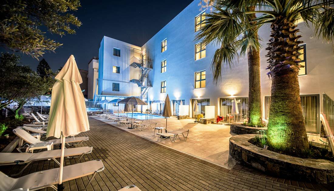 Pollis Hotel Hersonissos  Bagian luar foto